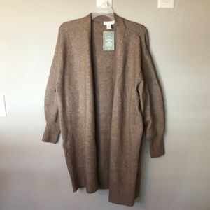 H&M Tan Cardigan
